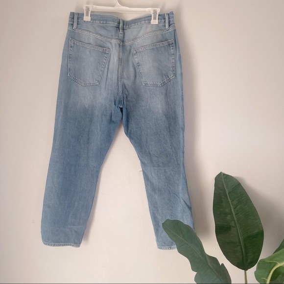 $248 Frame Le Original Distressed Light Wash Jeans - Picture 11 of 12